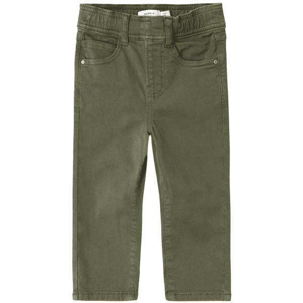 name it Tapered Hose Nmmsilas Deep Lichen Green