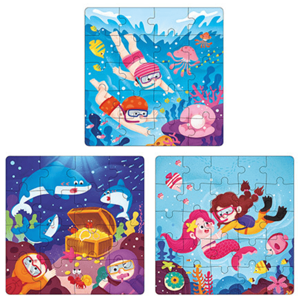 Puzzles magneticos 3 discount años