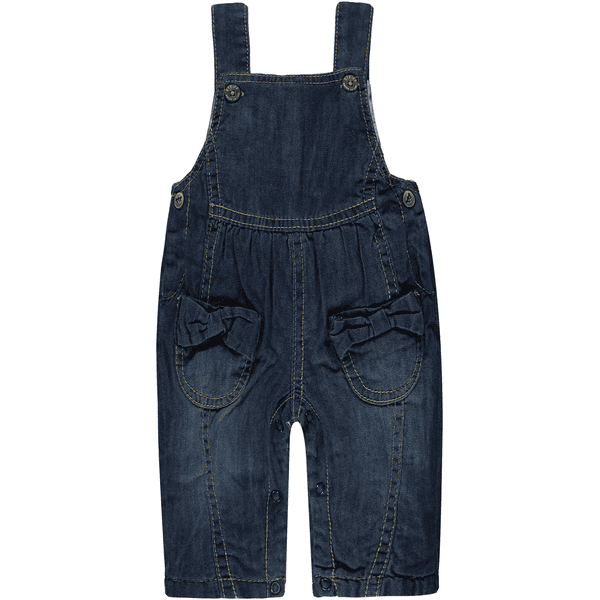 Steiff Girls Latzhose dark blue denim 