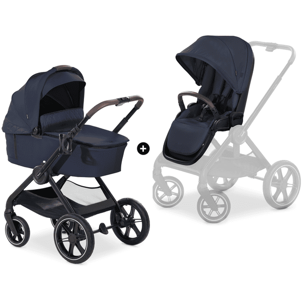 hauck Kinderwagen Walk N Care Set Dark Navy Blue