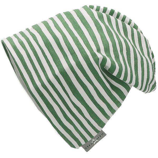 Sterntaler Slouch Beanie Stripes zielony