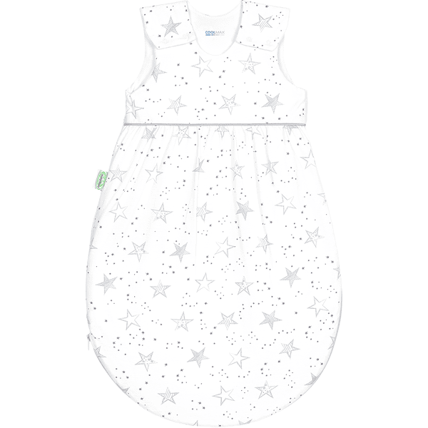 odenwälder Saco de dormir de jersey Timmi cool scribble stars gris 70 cm - 110 c