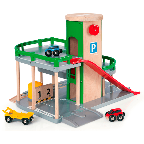 BRIO® Parkhaus Straßen und Schienen