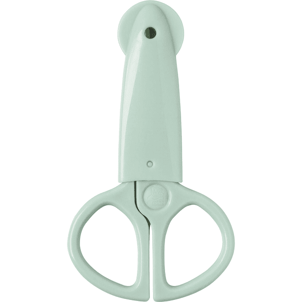 Rotho Babydesign Forbici per unghie con cappuccio protettivo svedese green 