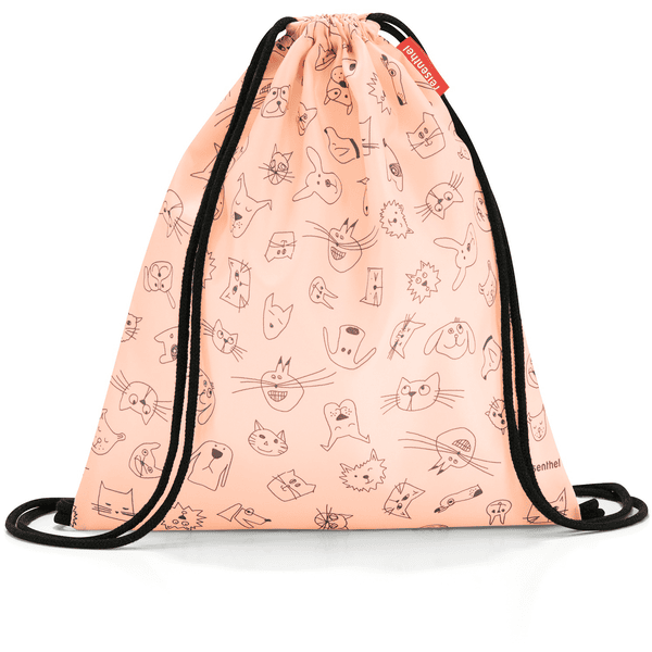 reisenthel® mysac kids cats and dogs roze

