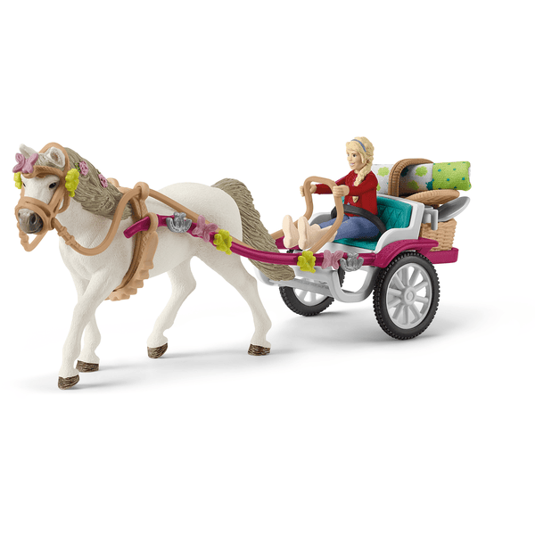 schleich® Figurine calèche pour spectacle équestre 42467