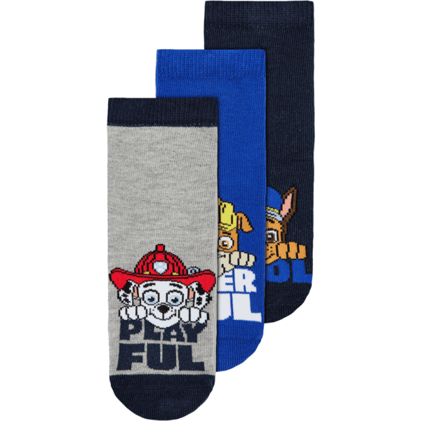 name it Calcetines Paw Patrol Dark Sapphire pack 3 unidades