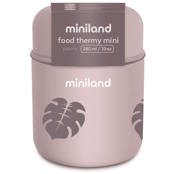 Miniland - Termo Sólidos Rosa, Alimentación
