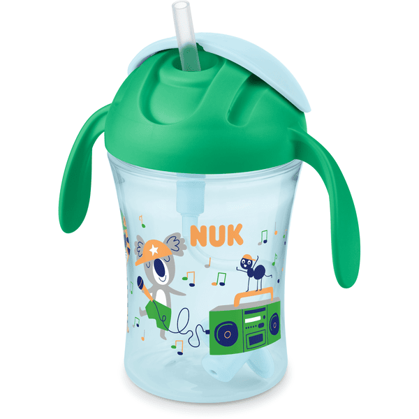 NUK Drikkeflaske Motion Cup i grøn 