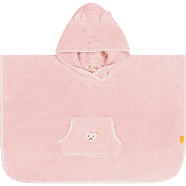 Steiff Badeponcho Silver Pink