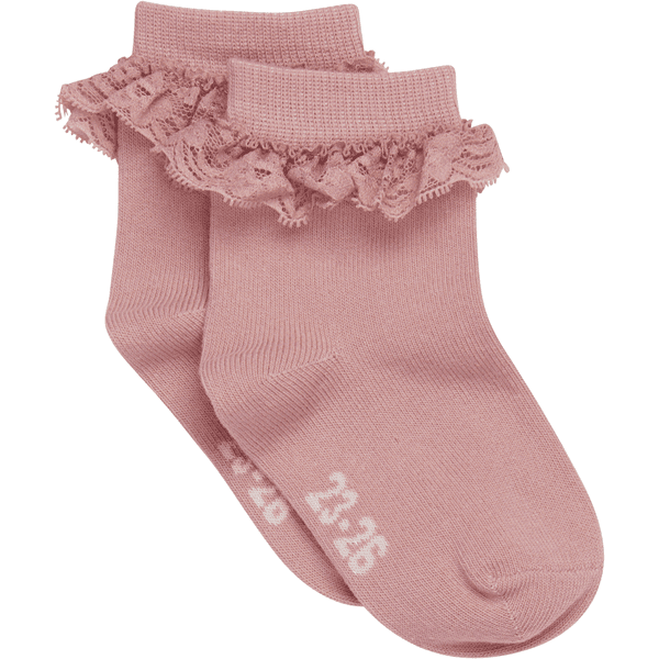 Minymo Babysocken Ash Rose