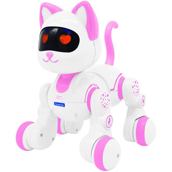 LEXIBOOK Power Junior Kitty Il mio piccolo e intelligente gattino robot interattivo con telecomando