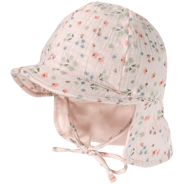 Maximo S child cap flowers pale pink