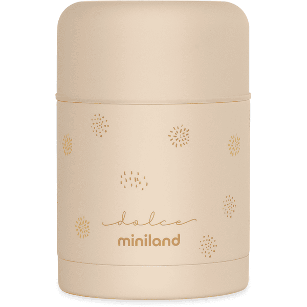 miniland Termo behållare, mat termy vanilla, 600ml