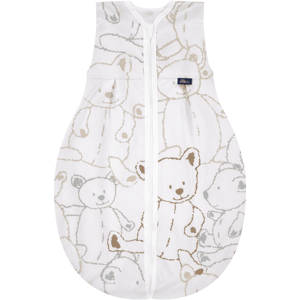 Alvi® Kugelschlafsack Molton Teddy allover