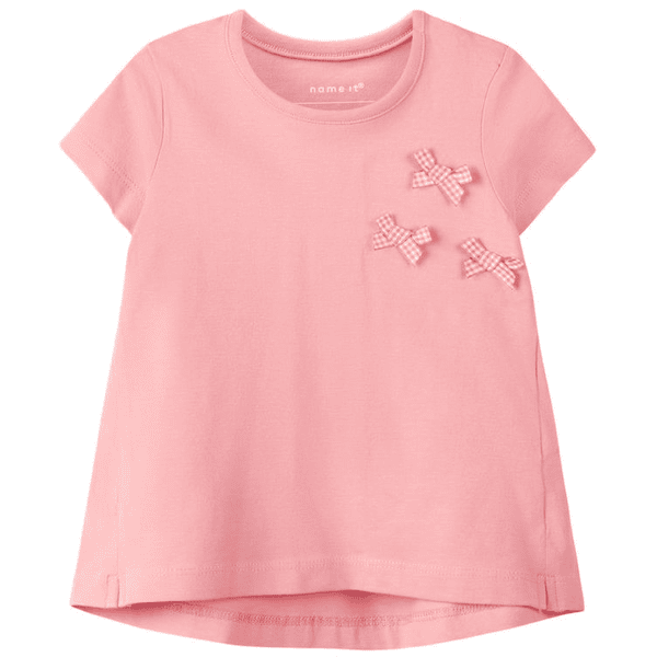 name it T-Shirt Nbfhulma flamingo roze