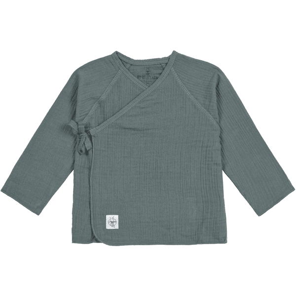 LÄSSIG Muslin skjorta petrol green 