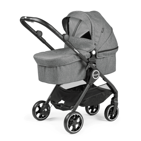 Burigotto Combi kinderwagen 3-in-1 Leblon Light Grijs