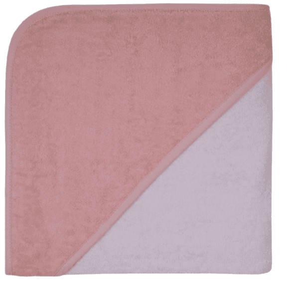 WÖRNER SÜDFRTTIER asciugamano da bagno con cappuccio rosa salmone-erica
