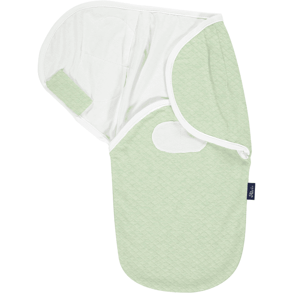 Alvi® Couverture emmaillotage bébé Harmonie Special Fabric courtepointe turquoise