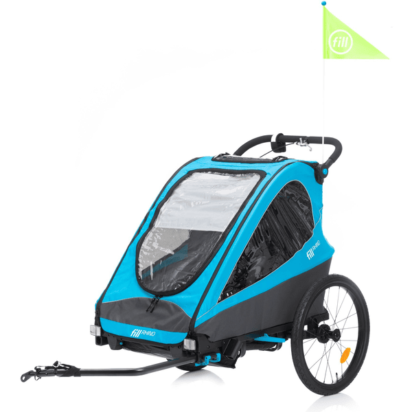 Green Valley 154801 Bâche de Remorque T1 150x105 - Siège vélo enfant et  remorque à la Fnac