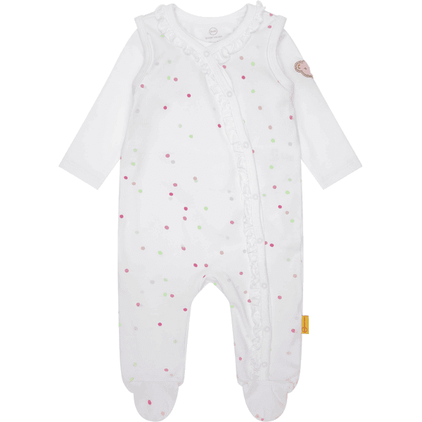 Steiff Romper komplet Bright  White 