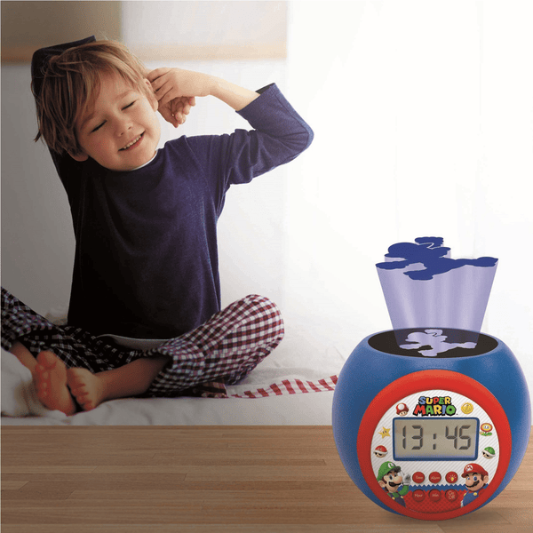Reloj despertador digital de Super mario bros para niños, reloj desper –