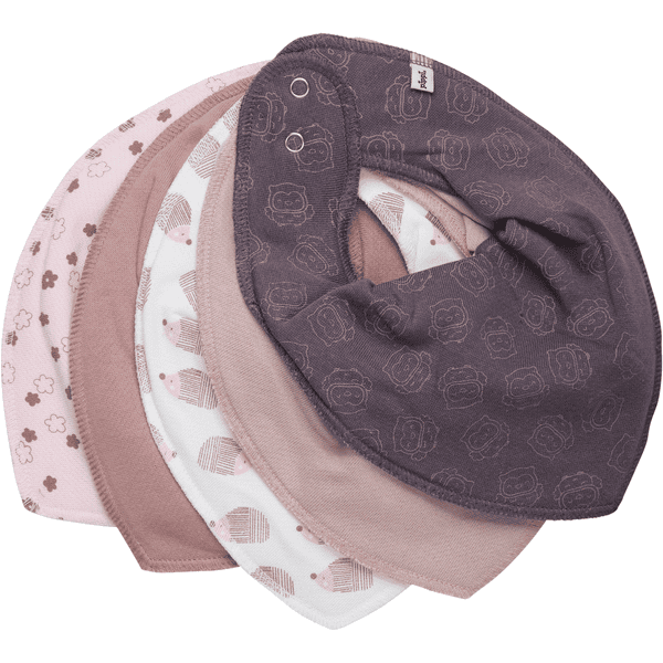 pippi Bandana 5 pack Old Rose