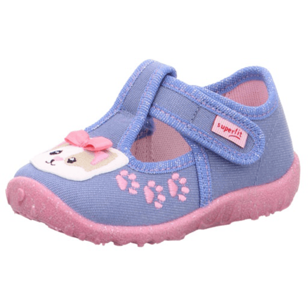 superfit  Slipper Spotty blauw 