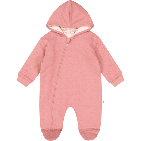 SALT AND PEPPER Overall Hearts dusty pink