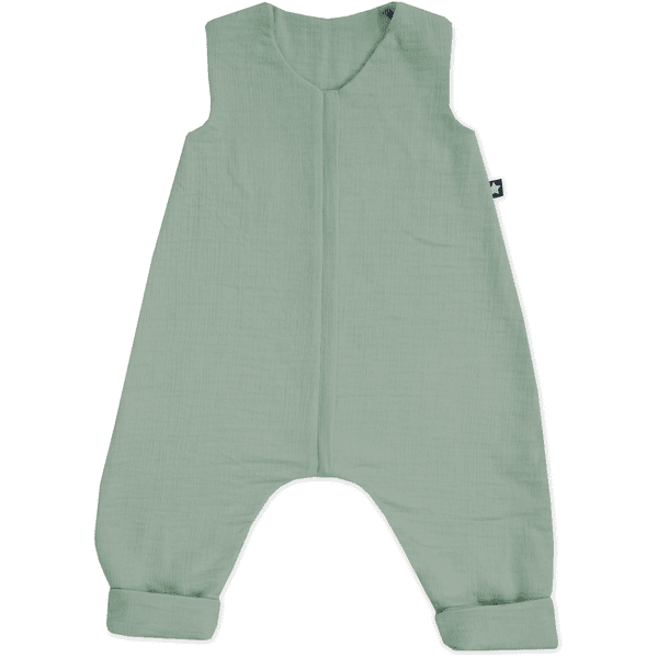 JULIUS ZÖLLNER Surpyjama bébé mousseline vert TOG 0.5