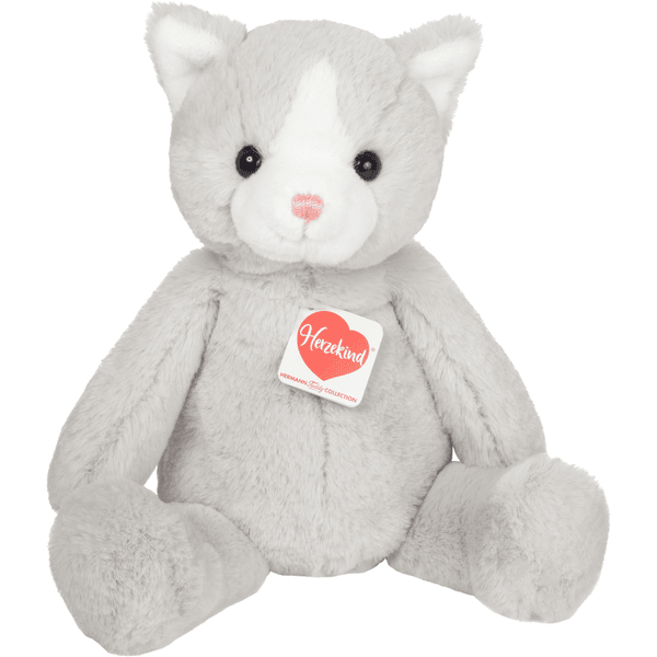 Teddy HERMANN® Chat en peluche Trixi, 32 cm