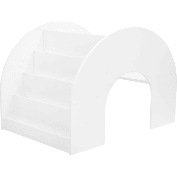 Fitwood Etagère pour livres KUMPU Montessori bois, blanc