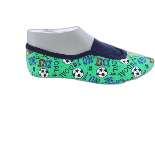 Beck Chaussons de gymnastique enfant Goal vert roseoubleu