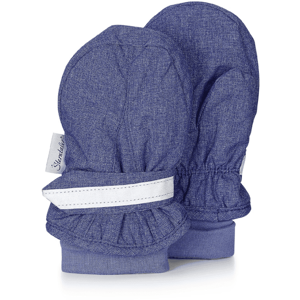 Sterntaler Fäustel Baumwollfleece tintenblau