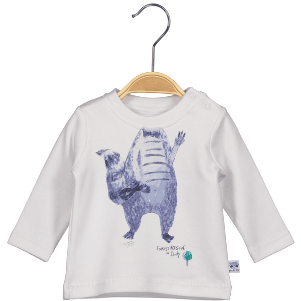 BLUE SEVEN  Chlapecké tričko s dlouhým rukávem bílé