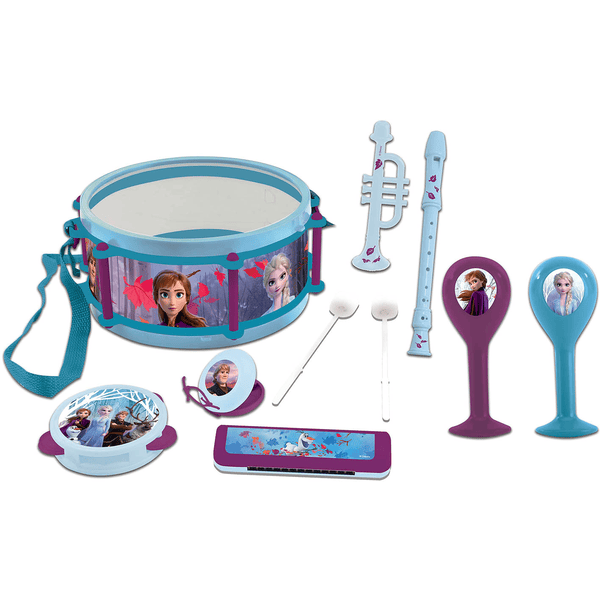 LEXIBOOK Disney Die Eiskönigin Musikset mit sieben Instrumenten