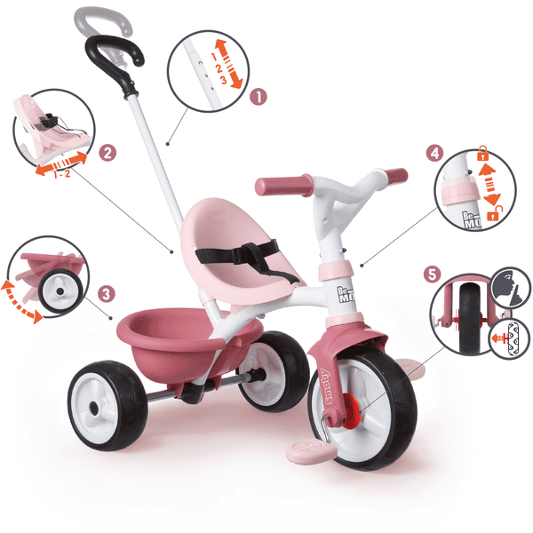 Triciclo store smoby rosa