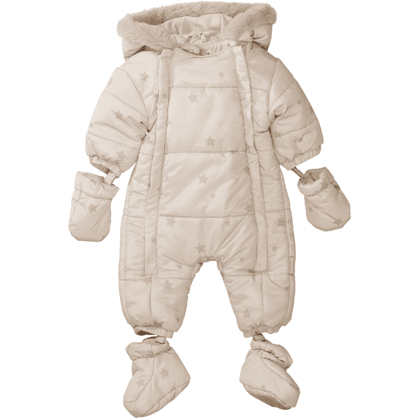 STACCATO sand Snowsuit med stjernemønster