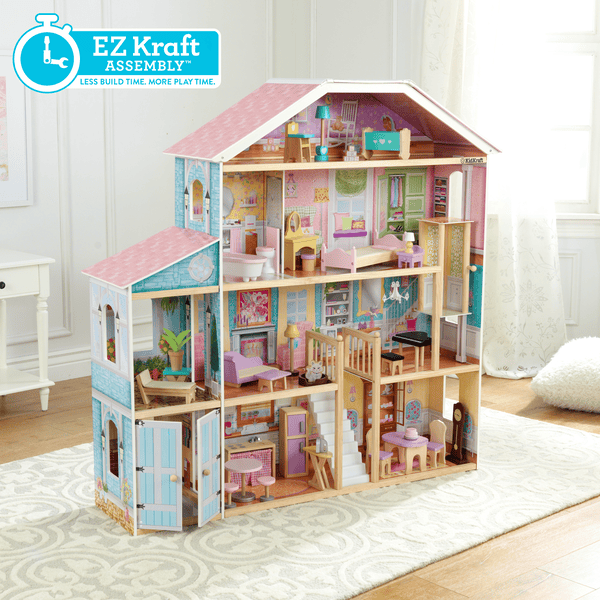 Casa de muñecas de madera online kidkraft