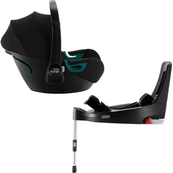 Britax Römer i-Size Space Lasten turvaistuin Baby-Safe 3, mukaan lukien Flex Base 5Z Black 