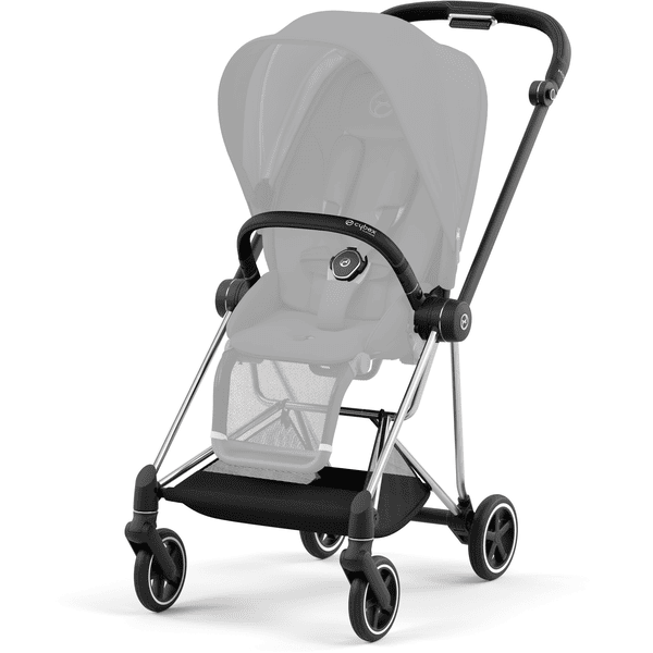 cybex PLATINUM New Mios Gestell Chrome Black inklusive Lux Sitzrahmen