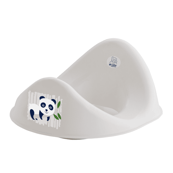 "Rotho Baby design WC-istuin Bio-Line kerma valkoinen painettu ""Panda"""