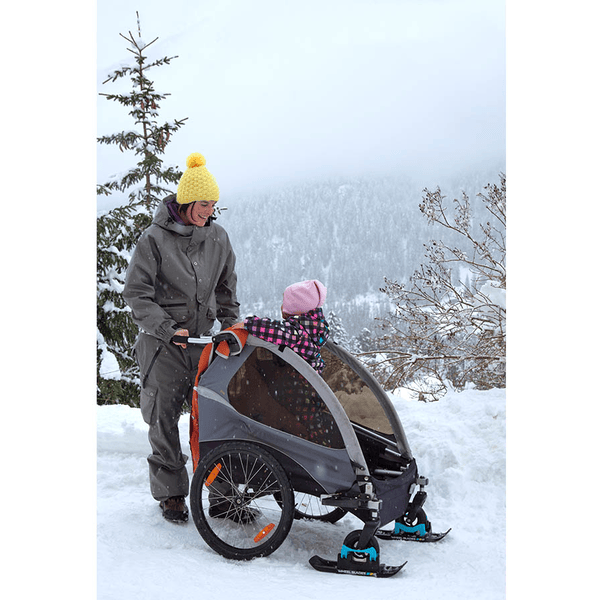 Poussette Cougar de chez Thule / kit Ski