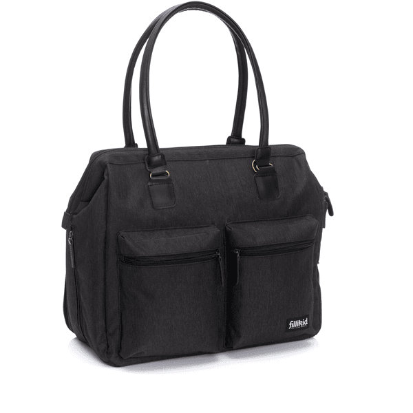 Fillikid Sac à langer Oxford noir