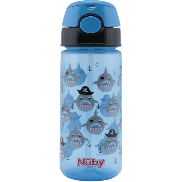 Nûby drikkekop med sugerør " Active " 540ml, blå