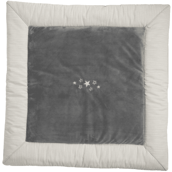 Be Be 's Collection Toddler Blanket Star Grey 100x100 cm