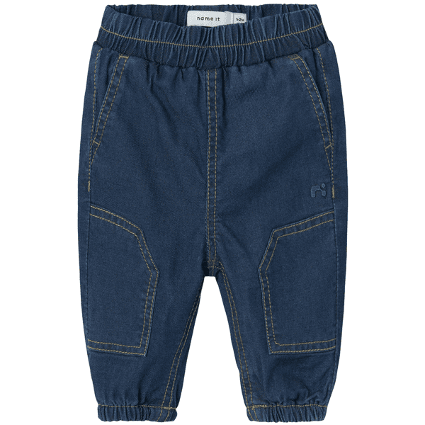 name it Light Dżinsy U-Shape Nbmben Blue Denim