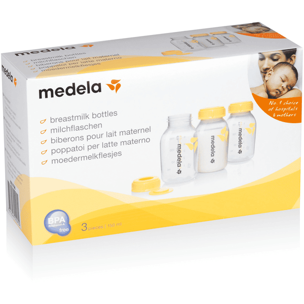 Medela Flaskor för Bröstmjölk 3 Pack