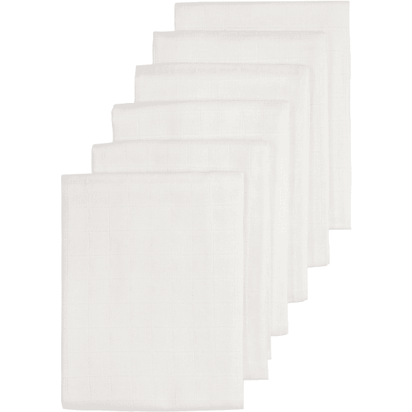 Meyco Hydrofiele doeken 6-pack wit 70 x 70 cm